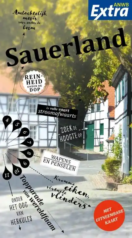 Tijdelijk Beschikbaar Reisgids ANWB extra Sauerland | ANWB Media (9789018049812)