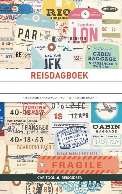 Reisdagboek Capitool Reisdagboek | Unieboek (9789000342143) Merkproduct