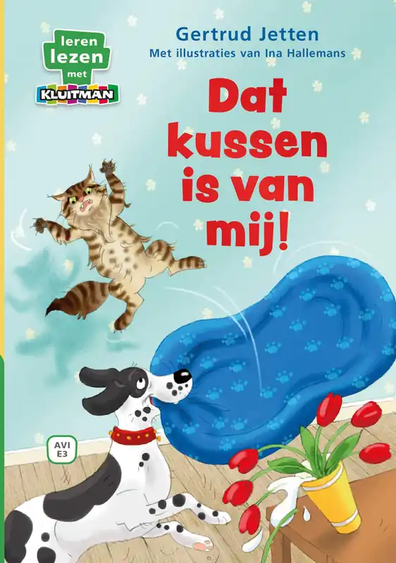Leren lezen met Kluitman – Dat kussen is van mij! (AVI E3) Weekendaanbieding
