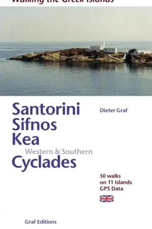 Alleen Vandaag Wandelgids Santorini, Sifnos, Kea - Western and Southern Cyclades | Graf editions (9783981404791)