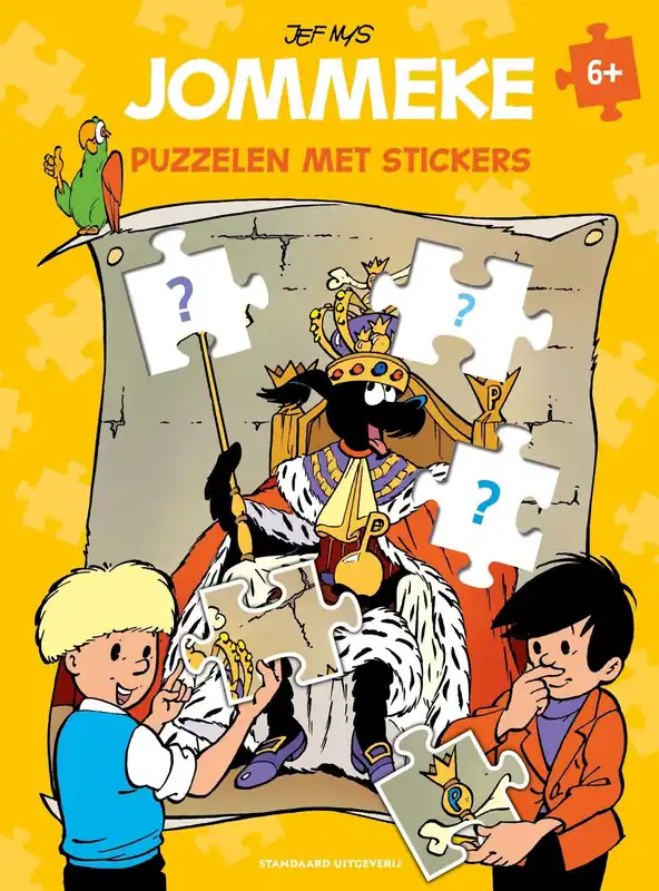 Gratis Retour Jommeke – Puzzelen met stickers