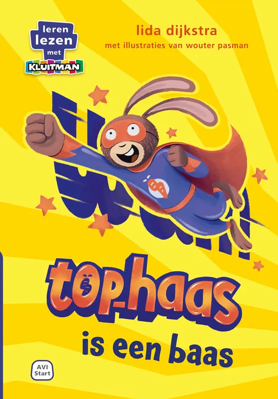 Laatste Kans Leren lezen met Kluitman – top-haas is een baas (AVI M3)