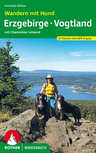 Alleen Vandaag Wandelgids Wandern mit Hund Erzgebirge – Vogtland | Rother Bergverlag (9783763332779)