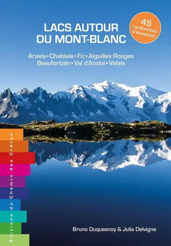 Wandelgids Mont-Blanc lacs - 45 rando d'exception Aravis-Chablais | Chemin des crètes (9791095743552) Koop Vandaag