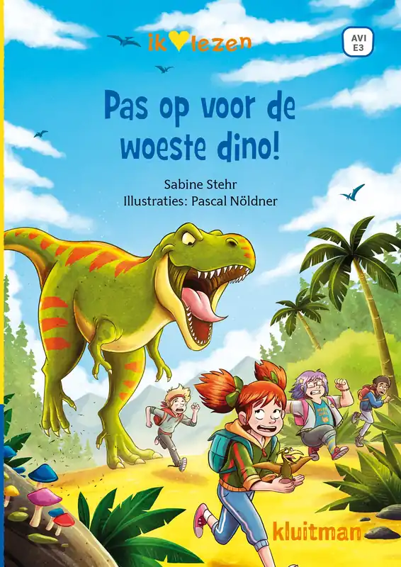 Ik hou van lezen – Pas op voor de woeste dino! (AVI E3) Op = Op