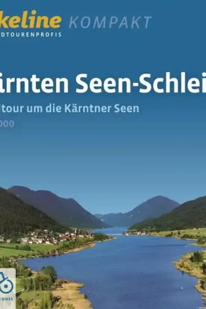 Weekendaanbieding Fietsgids Bikeline Radtourenbuch kompakt Kärnten Seen-Schleife | Esterbauer (9783711101648)