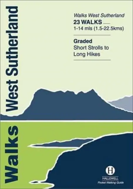 Merkproduct Wandelgids Walks West Sutherland | Hallewell Publications (9781872405360)