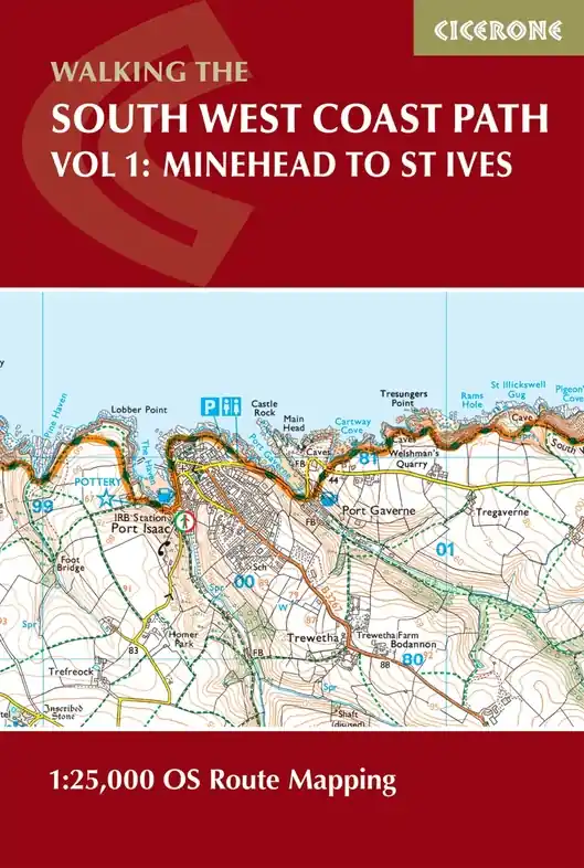 Wandelgids South West Coast Path Map Booklet | Cicerone (9781786312181) Voordeelprijs