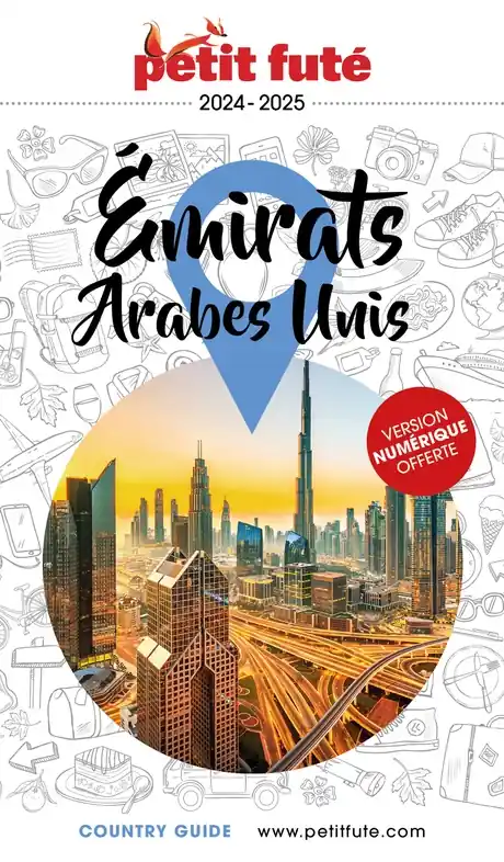 Betrouwbaar Reisgids Country guide Emirats Arabes Unis 2024-2025 | Petit Futé (9782305100852)