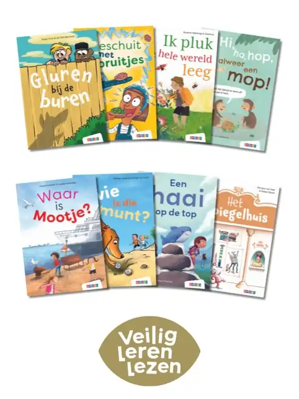 Favoriet Boekenpakket Veilig leren lezen Zoem-versie anker afsluiting (8 titels)