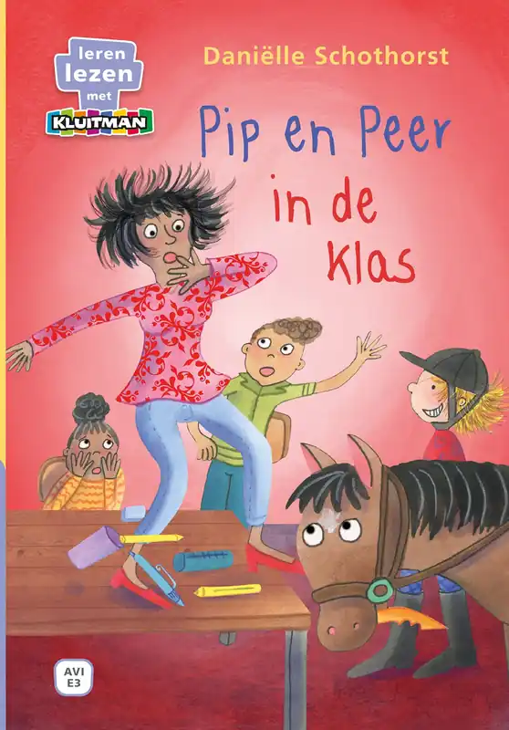 Tijdelijk Beschikbaar Leren lezen met Kluitman – Pip en Peer in de klas (AVI E3)