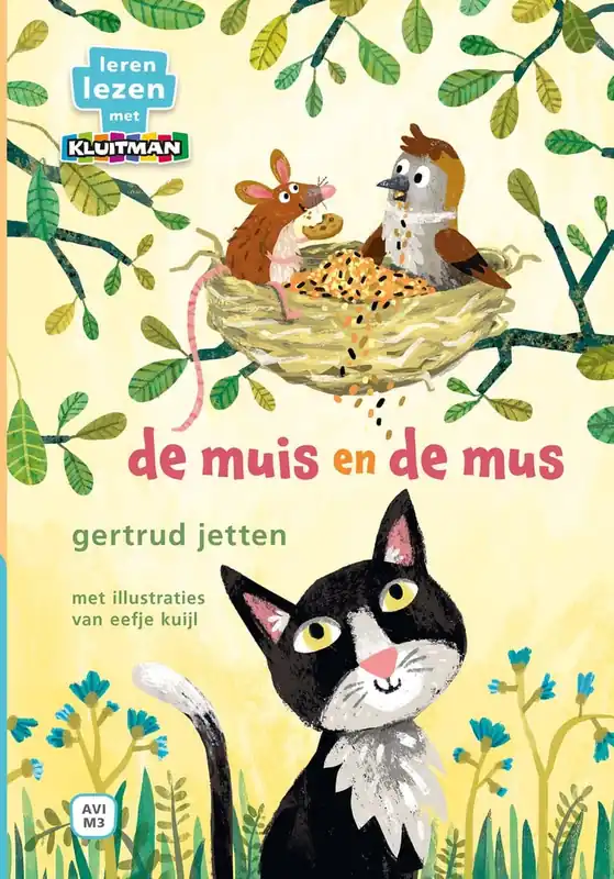 Leren lezen met Kluitman – De muis en de mus (AVI M3) Merkproduct