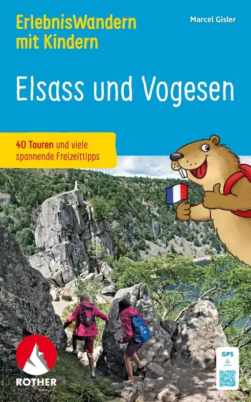 Snelle Levering Wandelgids Elsass - Vogesen, Erlebniswandern mit Kindern | Rother Bergverlag (9783763334469)