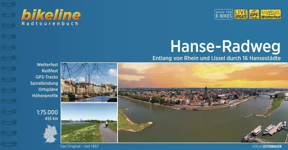 Fietsgids Bikeline Hanse Radweg | Esterbauer (9783711101112) Weekendaanbieding