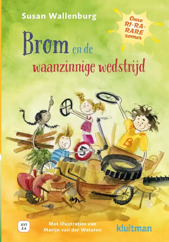 Brom en de waanzinnige wedstrijd (AVI E4) Uitverkoop
