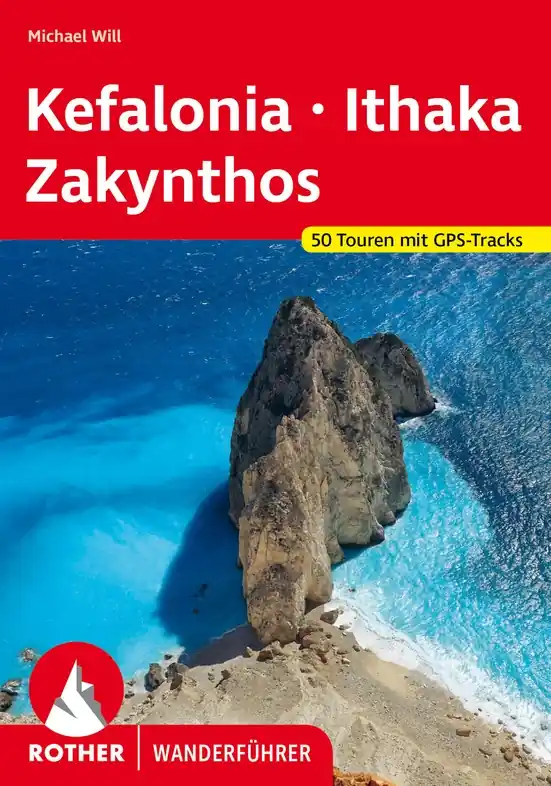 Dagaanbieding Wandelgids Kefalonia - Ithaka - Zakynthos | Rother Bergverlag (9783763346264)