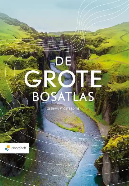 Beperkt Aanbod Atlas De Grote Bosatlas (56e editie) | Noordhoff (9789001120290)