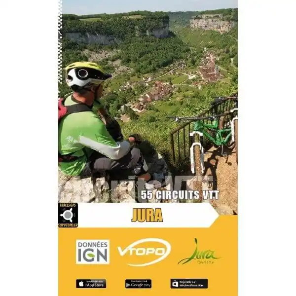 Mountainbikegids Jura : 55 circuits VTT | Vtopo (9782916972848) Aanbieding