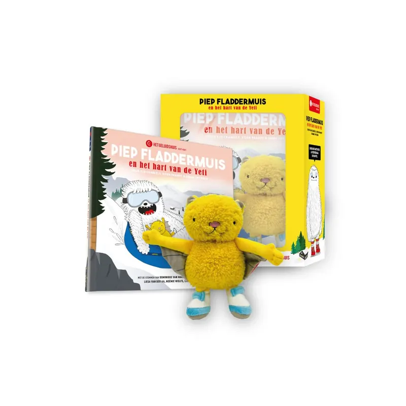 Bestseller Piep Fladdermuis pakket (boek met downloadcode en cd + knuffel)