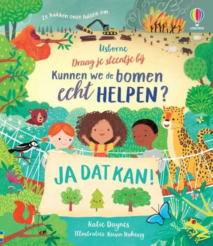Koopje Usborne: Draag je steentje bij – Kunnen we de bomen echt helpen?