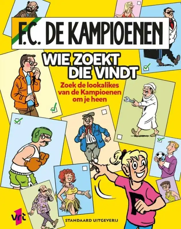 Speciale Aanbieding Wie zoekt die vindt – Zoek de lookalikes van de Kampioenen om je heen