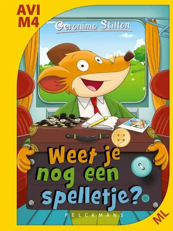 Populair Geronimo Stilton AVI M4 – Weet je nog een spelletje?