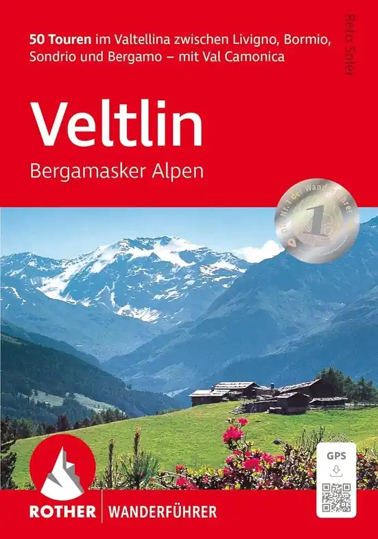 Wandelgids Veltlin Bergamasker Alpen & Val Camonica | Rother Bergverlag (9783763314539) Voordeelprijs