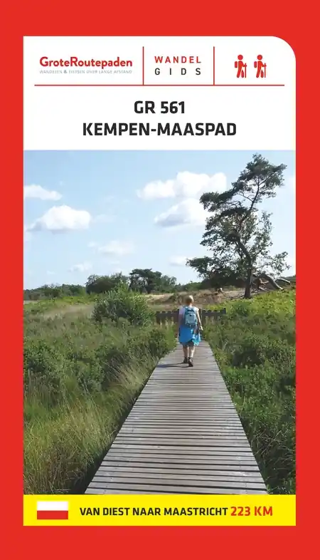 Wandelgids Kempen Maaspad GR561 Diest-Maastricht 223 km | Grote Routepaden (9789492608208) Gecertificeerd