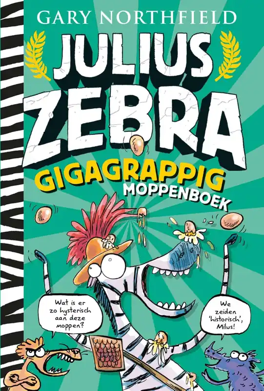 Julius Zebra – Gigagrappig moppenboek Uitverkoop