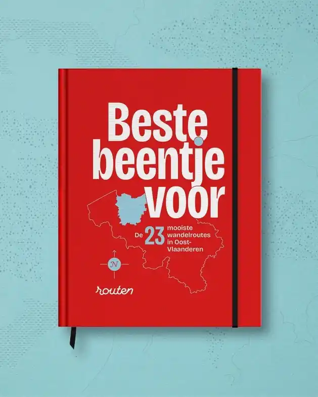 Beperkte Voorraad Wandelgids Oost-Vlaanderen Beste beentje voor | Tourisme Vlaanderen (9789464773095)