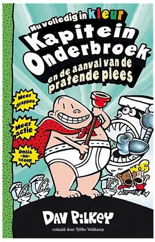 Koopje Kapitein Onderbroek en de aanval van de pratende plees (2)