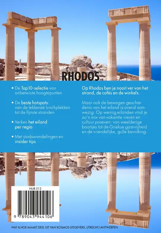 Reisgids Wat & Hoe Stedentrip Rhodos | Kosmos Uitgevers (9789043944106) Voordeelprijs