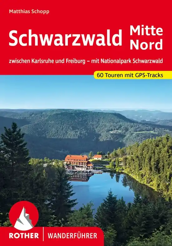 Express Levering Wandelgids Schwarzwald Mitte Nord - Zwarte Woud midden noord | Rother Bergverlag (9783763346318)