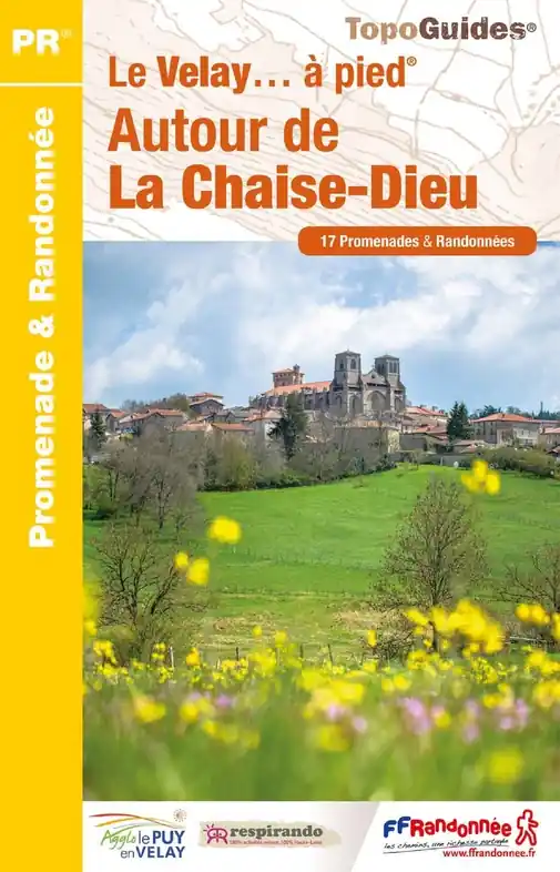 Merkproduct Wandelgids P43C Le Vélay à pied - autour de la Chaise-Dieu | FFRP (9782751410604)