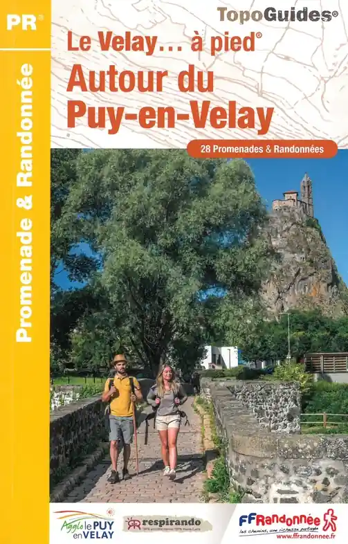 Wandelgids P43F Le Velay Autour du Puy-en-Velay à pied | FFRP (9782751411533) Hoge Kwaliteit