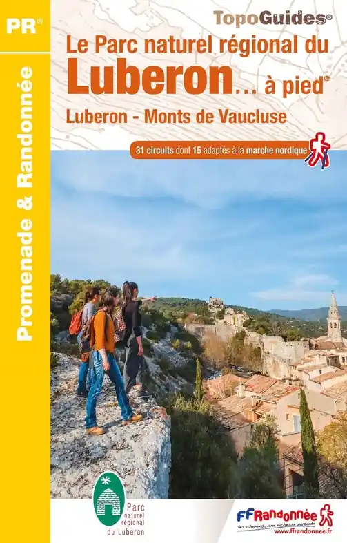 Wandelgids PN01 Le Parc naturel régional du Luberon... à pied | FFRP (9782751412042) Lage Prijs