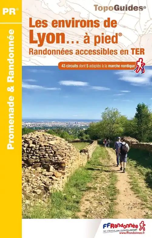 Wandelgids RE20 Environs de Lyon 43PR | FFRP (9782751412080) Gratis Retour