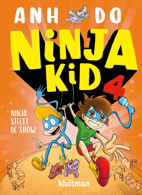 Gereduceerde Prijs Ninja Kid 4 – Ninja steelt de show