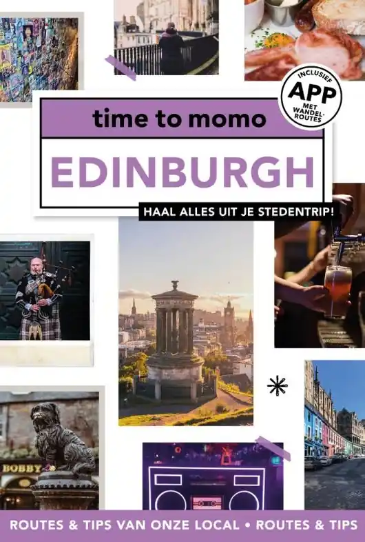 Reisgids time to momo Edinburgh | Mo'Media | Momedia (9789493273924) Seizoensaanbieding