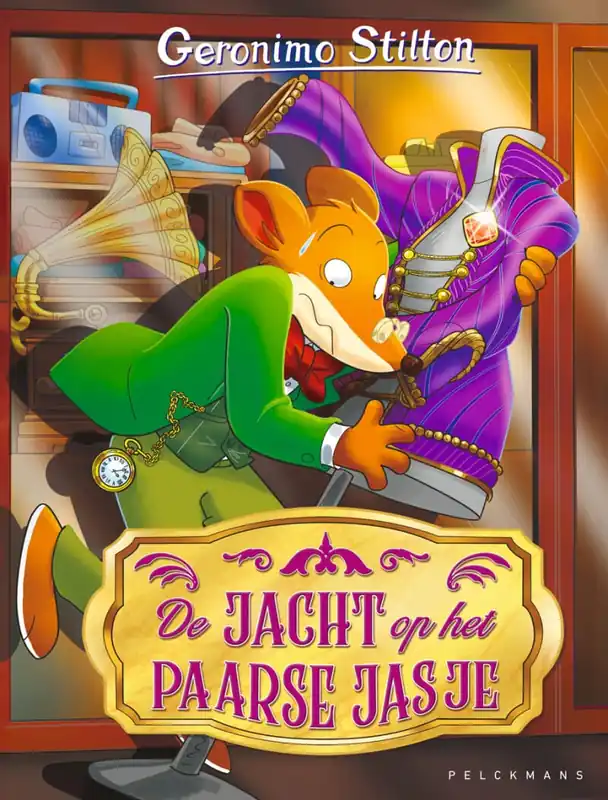 Geronimo Stilton 96 – De jacht op het paarse jasje Beperkte Voorraad