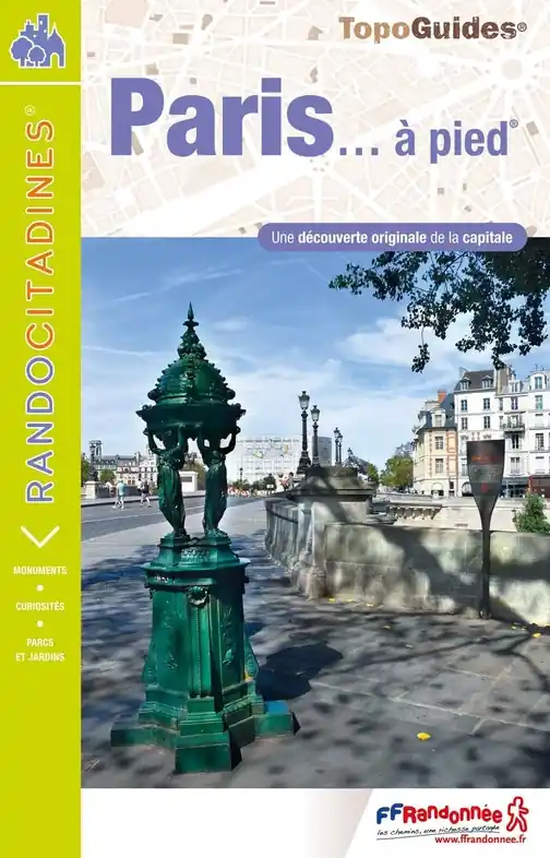 Wandelgids VI75 Paris a Pied – Parijs | FFRP (9782751412271) Actieprijs
