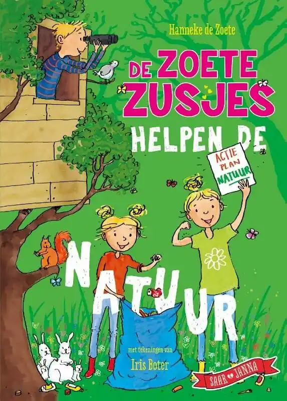 De zoete zusjes helpen de natuur Gratis Retour