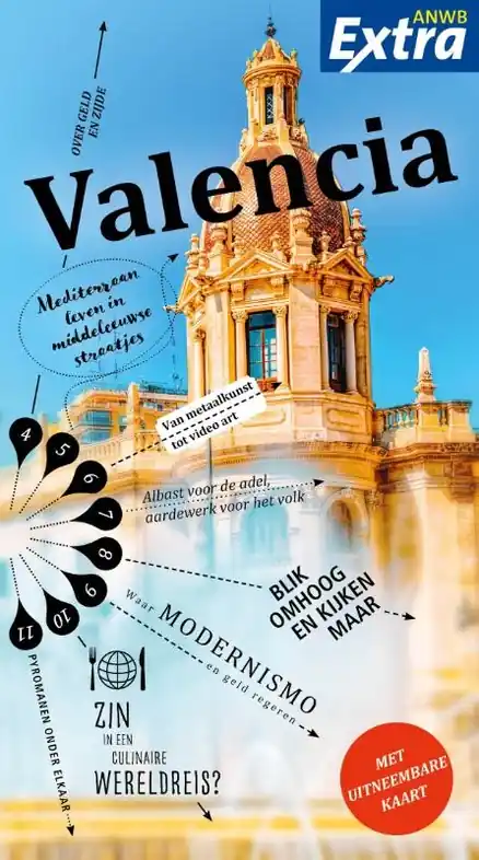 Reisgids ANWB extra Valencia | ANWB Media (9789018054465) Tijdelijk Beschikbaar