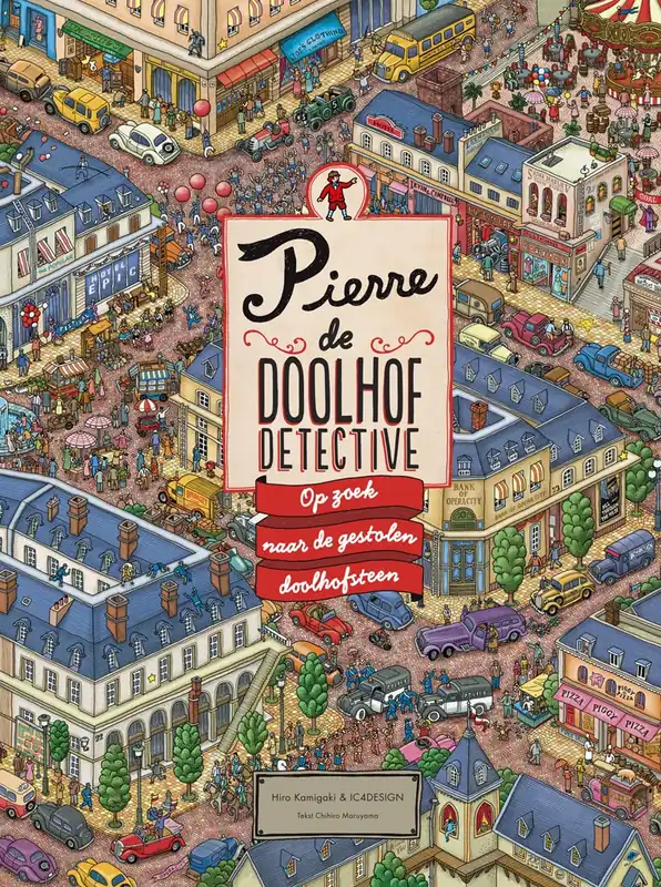 Bestseller Pierre de doolhofdetective – Op zoek naar de gestolen doolhofsteen