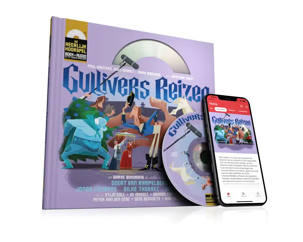 Geluidshuis 21 – Gullivers reizen (boek met downloadcode en cd) Laatste Versie