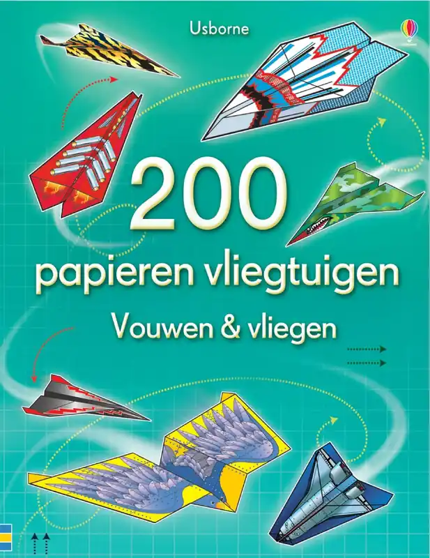 200 Papieren vliegtuigen – Vouwen & vliegen Hete Deal