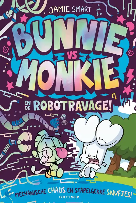 Hoge Kwaliteit Bunnie vs Monkie en de robotravage! (6)