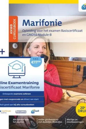 Watersport handboek ANWB Cursusboek Marifonie | Hollandia (9789064108037) Gereduceerde Prijs