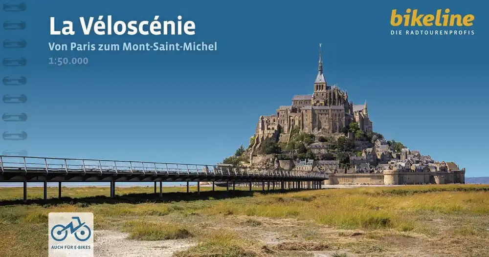 Fietsgids Bikeline La Véloscénie Von Paris zum Mont-Saint-Michel | Esterbauer (9783711102645) Gratis Verzending