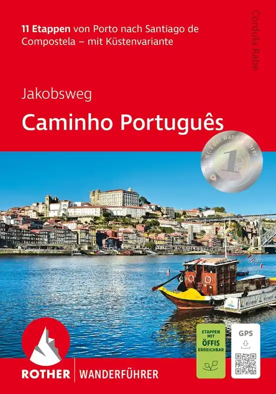 Wandelgids Caminho Português Jakobsweg | Rother Bergverlag (9783763314157) Laatste Versie